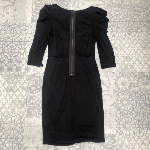 New!! Topshop, black bodycon dress XS - Picture 5 of 8
